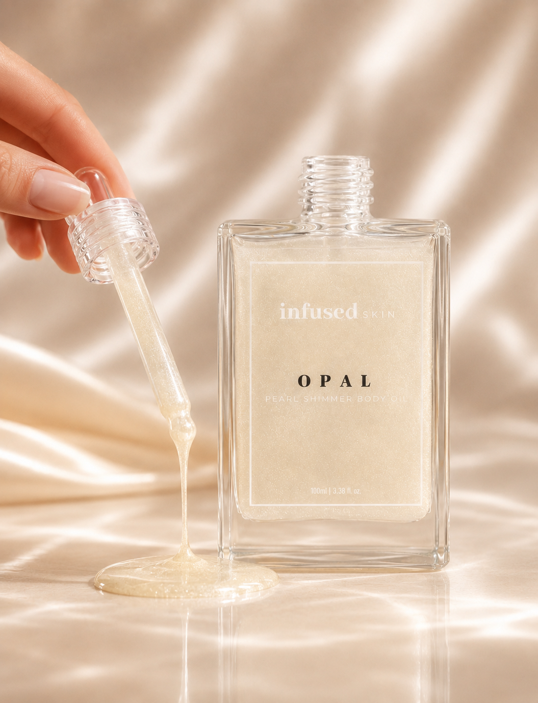 Pearl Shimmer Body Oil