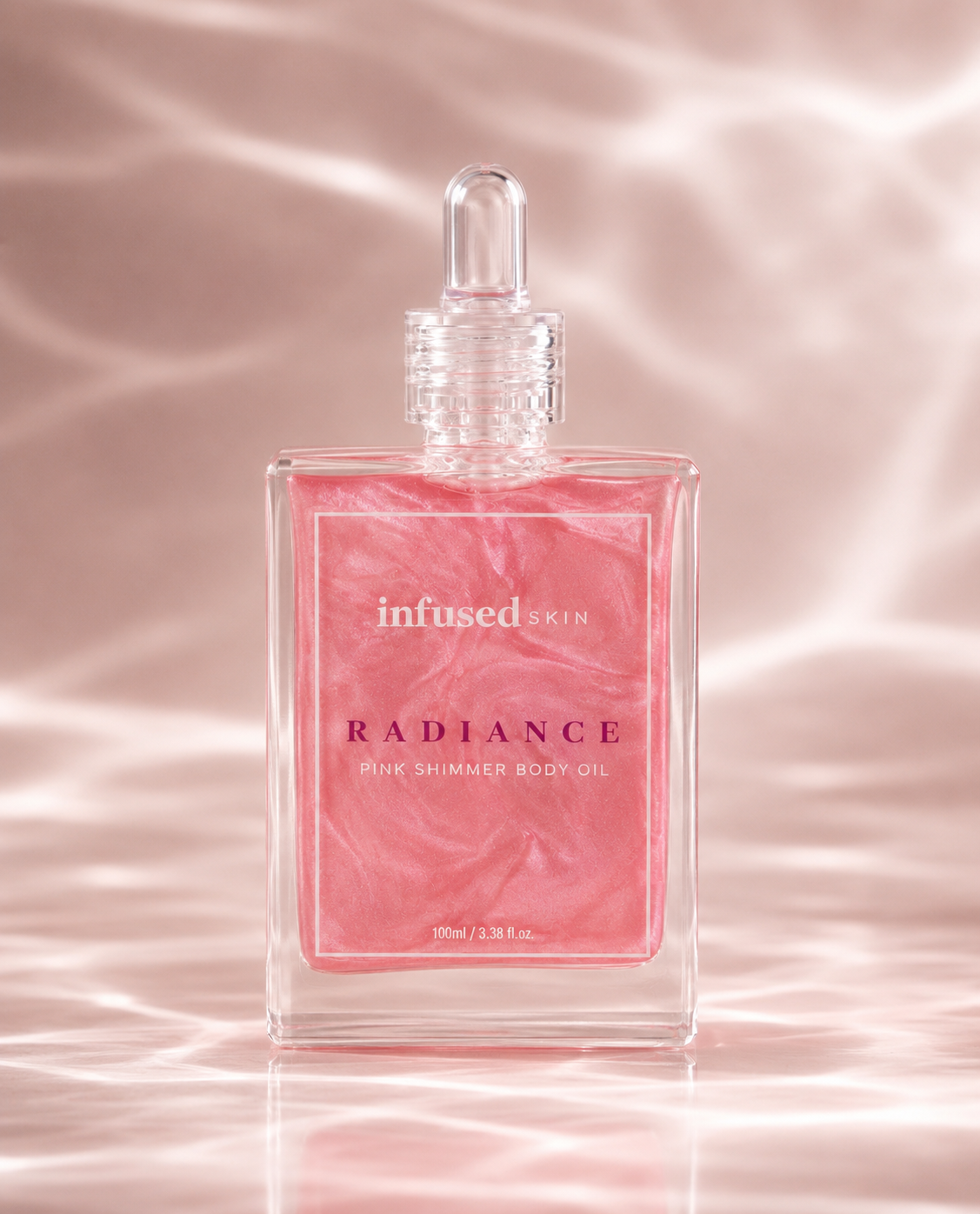 Pink Shimmer Body oil